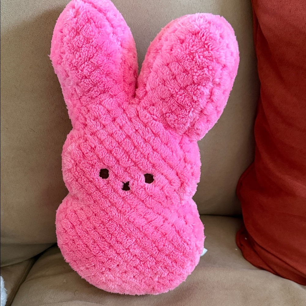 Pink Plush Bunny Stuffed Animal - Soft Kid-Friendly Toy